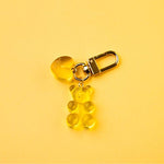 MONBEBE 柚子小熊果凍 Bag Charm