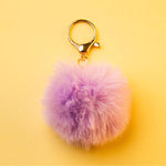 MONBEBE 薰衣草毛毛球 Bag Charm