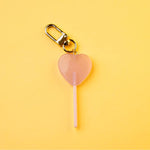MONBEBE 葡萄心心糖 Bag Charm