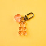 MONBEBE 蜜桃小熊果凍 Bag Charm