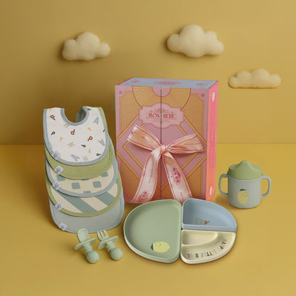 Happy First Bites 套裝 (藍/綠) (6m+)